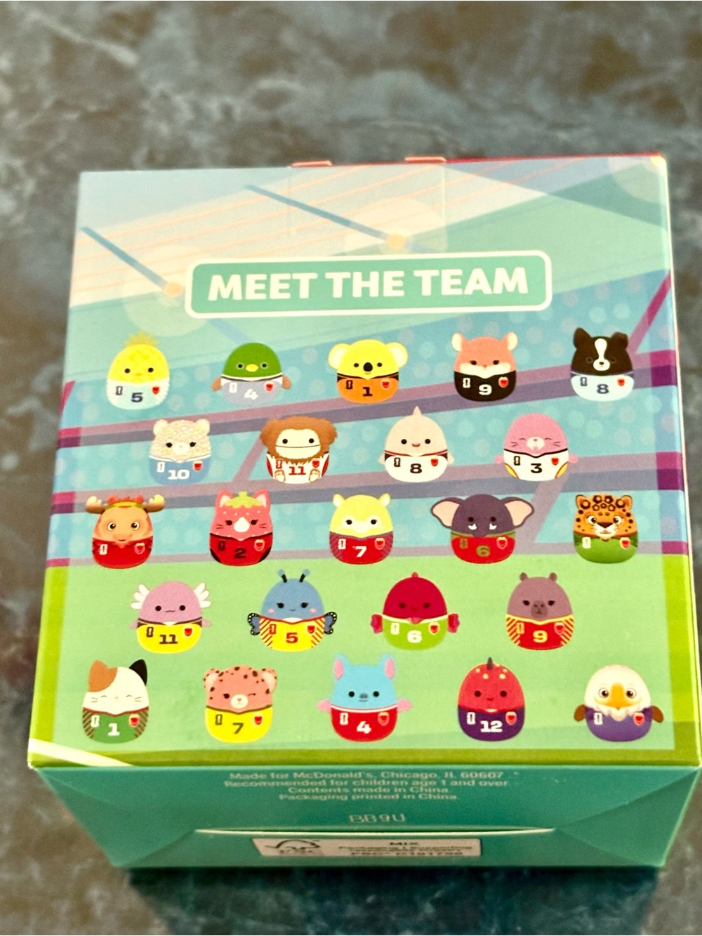 McDonalds Squishmallows FIFA World Cup 2026 Plush Clutch #3 - Picture 2 of 2